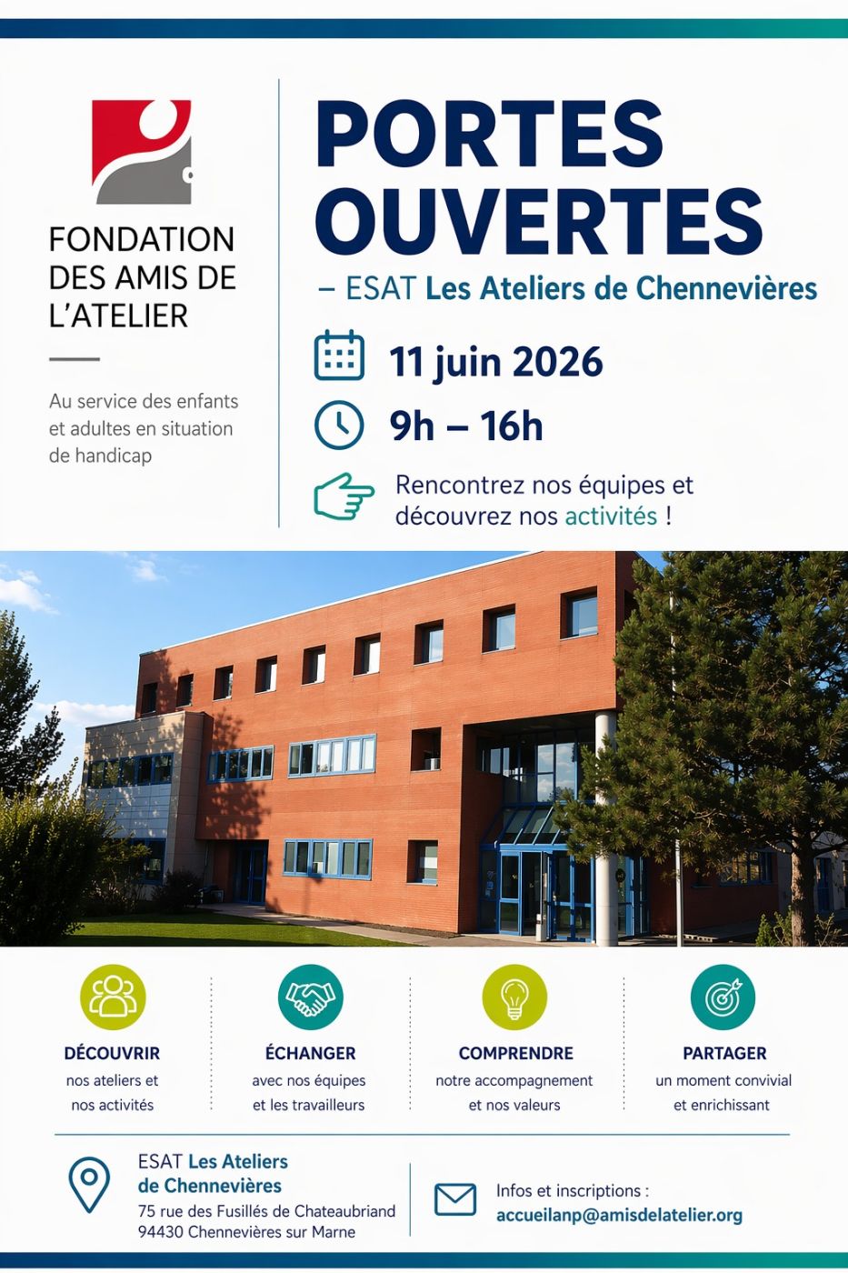 ESAT et entreprises adaptées du groupement Fondation des Amis de l'Atelier